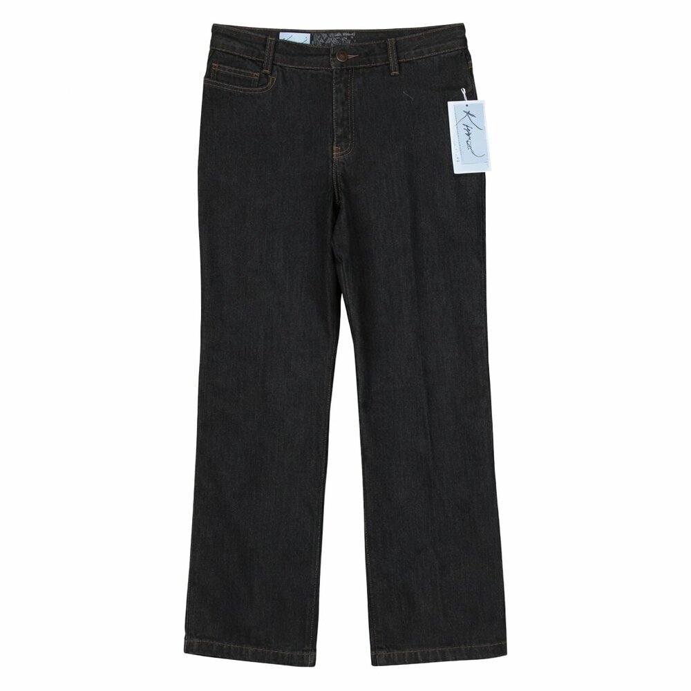 NWT KIM ROGERS Dark Wash Jeans Size 10 Petite